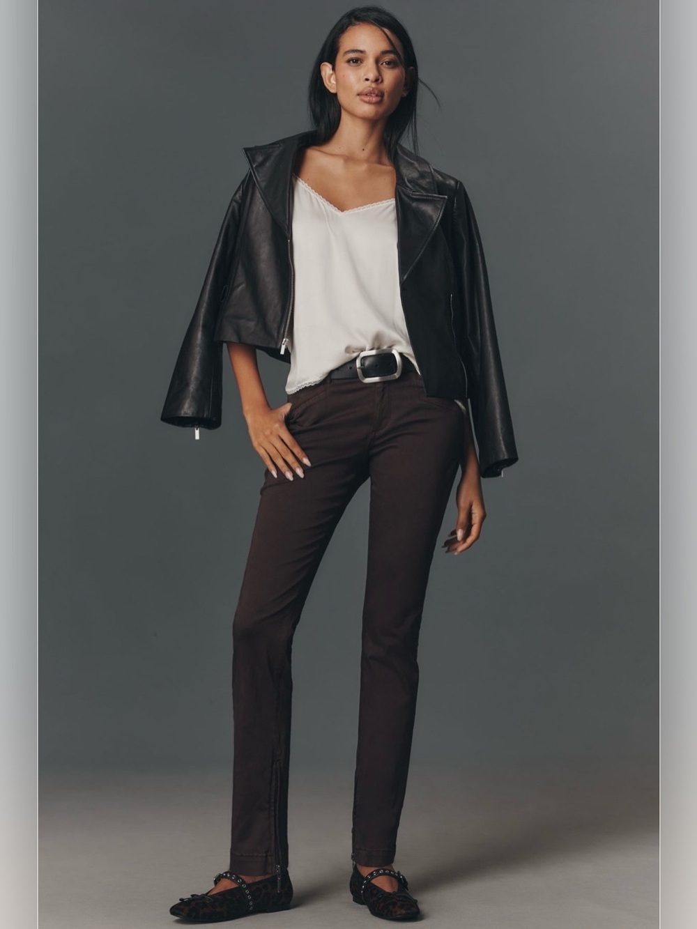 Te rococo low rise skinny pants by Pilcro